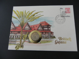 Guyana 25 Cents 1985 - Numis Letter 1985 - Guyana