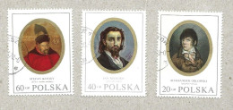 Polska Pologne Lot 3 Timbres Stamp Postzegel Poland Htje - Usati