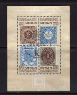 Danemark - (1976) -  BF - HAFNIA 76 - Oblitere - Blocks & Kleinbögen