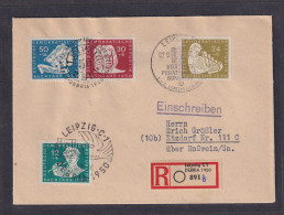 DDR. Mi.-Nr. 258 PF III Auf Brief, Kurzbefund Mayer. - Covers & Documents