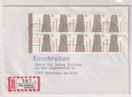 Bund, R-Fernbrief/FDC. Mit Me.F. Mi.-Nr.  1399 - Storia Postale
