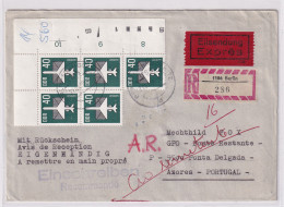 DDR. R-Eilbote-Fernbrief Mit MeF.  Mi.-Nr.  2752 - Storia Postale