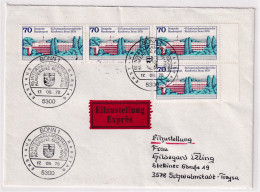 Bund, Eilbrief/FDC. Mit Me.F. Mi.-Nr.  967 - Covers & Documents