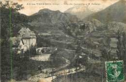 09 - AX LES THERMES  - VILLA DES CASCATELLES A M. DELCASSE - BEAU CONVOYEUR AX A TOULOUSE - Ax Les Thermes