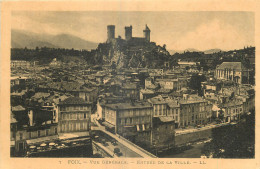 09 -  FOIX - VUE GENERALE - ENTREE DE LA VILLE - LL - Foix