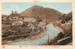 09 -  FOIX -  LES RIVES DE L'ARIEGE ET LE CHATEAU - Foix