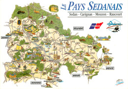 08 -  LE PAYS SEDANNAIS - SEDAN - CARIGNAN - MOUZON - RAUCOURT - Sedan