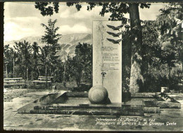 AB676 INTRODACQUA - MONUMENTO AL GENERALE S.A. GIUSEPPE GAETA - Sonstige & Ohne Zuordnung