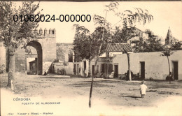 CÓRDOBA. Cpa Pionnière.  - Puerta De Almodovar.  (scans Recto-verso) - Córdoba