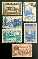 MAROC FRANÇAIS -TIMBRES OBLITERES - Used Stamps