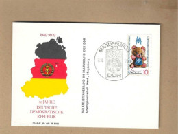 Los Vom 01.06  Sammlerkarte Aus Magdeburg 1979 - Lettres & Documents