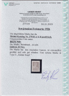 Sowjetunion, Freimarke 1926 Mi.-Nr.278 II A X II ,postfrisch, FA.Hovest - Other & Unclassified