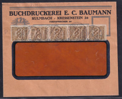 DR. Reklamebrief, Buchdruckerei E.C. Baumann, Kulmbach - Andere & Zonder Classificatie