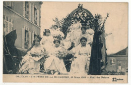 CPA - ORLEANS (Loiret) - Les Fêtes De La Mi-Carême, 19 Mars 1914 - Char Des Reines - Orleans