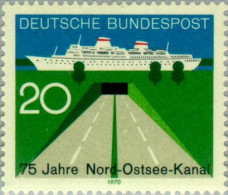 Alemania   1970, Mi. 628 ** - Unused Stamps