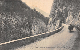 73-ROUTE DE MOUTIERS A AIME DEFILE DE SIEZ-N°T5205-E/0399 - Autres & Non Classés