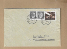 Los Vom 01.06  Briefumschlag Aus Lindau 1944 - Storia Postale