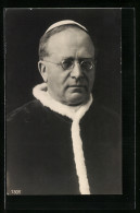 AK Portrait Von Papst Pius XI. Mit Brille  - Papes