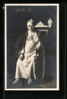 AK Portrait Von Papst Pius XI. In Robe  - Pausen