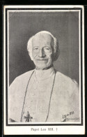 AK Papst Leo XIII. In Robe Mit Kreuzkette  - Popes