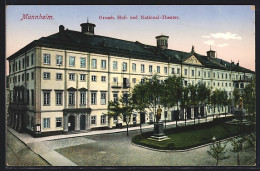 AK Mannheim, Grossherzogl. Hof- Und National-Theater  - Théâtre