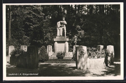 AK Leutkirch, Partie Am Kriegerdenkmal  - Leutkirch I. Allg.