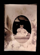 Photographie, 110 X 160 Mm, Enfant, Bébé, Petite Fille, Frais Fr 1.85 E - Personnes Anonymes