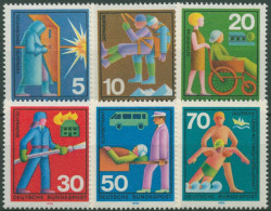 Alemania   1970, Mi. 629/34 ** - Unused Stamps