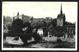 AK Gera I. Thür., Blick Auf Schloss Osterstein  - Gera
