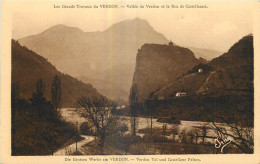 04 - GRANDS TRAVAUX DU VERDON -  VALLEE DU VERDON - Autres & Non Classés