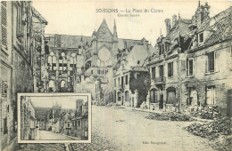 02 - SOISSONS  -  PLACE DU CLOITRE - Soissons