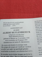 Doodsprentje Albert Huylenbroeck / Hamme 13/11/1920 - 29/1/1997 ( Maria Beskrownaja ) - Religion &  Esoterik