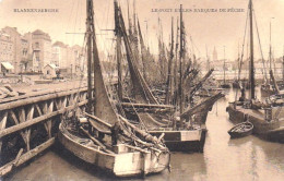  BLANKENBERGHE - Le Port Et Les Barques De Peche - Blankenberge