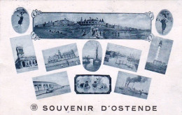 OOSTENDE - OSTENDE  - Souvenir D'Ostende - Oostende