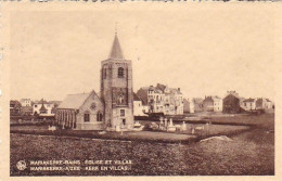 MARIAKERKE-BAINS - Eglise Et Villas - Kerk En Villas - Oostende