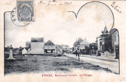 KNOKKE - KNOCKE Le ZOUTE -  Monument Verwée - Le Village - 1901 - Knokke