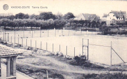 KNOKKE - KNOCKE Le ZOUTE - Tennis Courts - Knokke