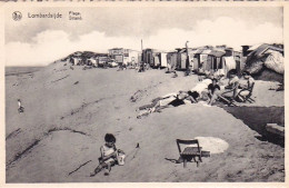 LOMBARTZYDE - LOMBARDSIJDE ( Middelkerke )  La Plage - Strand - Other & Unclassified