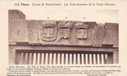 Theux - Ruines De Franchimont - Les Trois Ecussons De La Porte D'Entrée - Theux