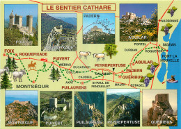 09 -  LE SENTIER CATHARE - FOIX - ROQUEFIXADE - MONTSEGUR - Other & Unclassified