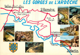 07 - LES GORGES DE L'ARDECHE - ST REMEZE - ST MARTIN - ECUSSON - Autres & Non Classés