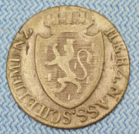 Nassau • 3 Kreuzer 1827 • Wilhelm • Var. 1 • German States • Ag 295 ‰  = 1/20 Gulden • [24-864] - Piccole Monete & Altre Suddivisioni