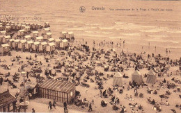 OSTENDE - OOSTENDE -  Vue Panoramique De La Plage A L'heure Des Bains - Oostende