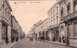 Saint Nicolas - Sint Nikolass - Rue De La Station - Statiestraat - Saint-Nicolas