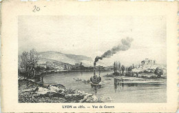 69 - Lyon - En 1850 - Vue De Couzon - CPA - Voir Scans Recto-Verso - Andere & Zonder Classificatie