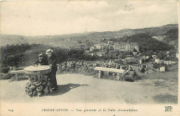 63 - Chatelguyon - Vue Générale Et La Table D'orienlation - Animée - Correspondance - Voyagée En 1921 - CPA - Voir Scans - Châtel-Guyon