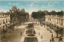 44 - La Baule Sur Mer - L'Avenue Pavie - Animée - Colorisée - CPA - Oblitération Ronde De 1929 - Voir Scans Recto-Verso - La Baule-Escoublac