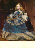 Art - Peinture Histoire - L'Infante Marguérite-Thérèse En Robe Bleu Par Diego Rodriguez De Silva Y Velasquez - CPM - Car - History