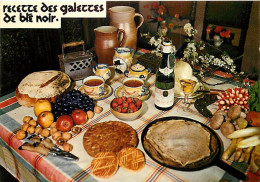 Recettes De Cuisine - Galettes De Blé Noir - Carte Neuve - Gastronomie - CPM - Voir Scans Recto-Verso - Ricette Di Cucina