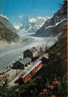 Trains - Chamonix-Mont Blanc - Le Train Du Montenvers - La Mer De Glace - Les Grandes Jorasses - Carte Neuve - CPM - Voi - Treinen